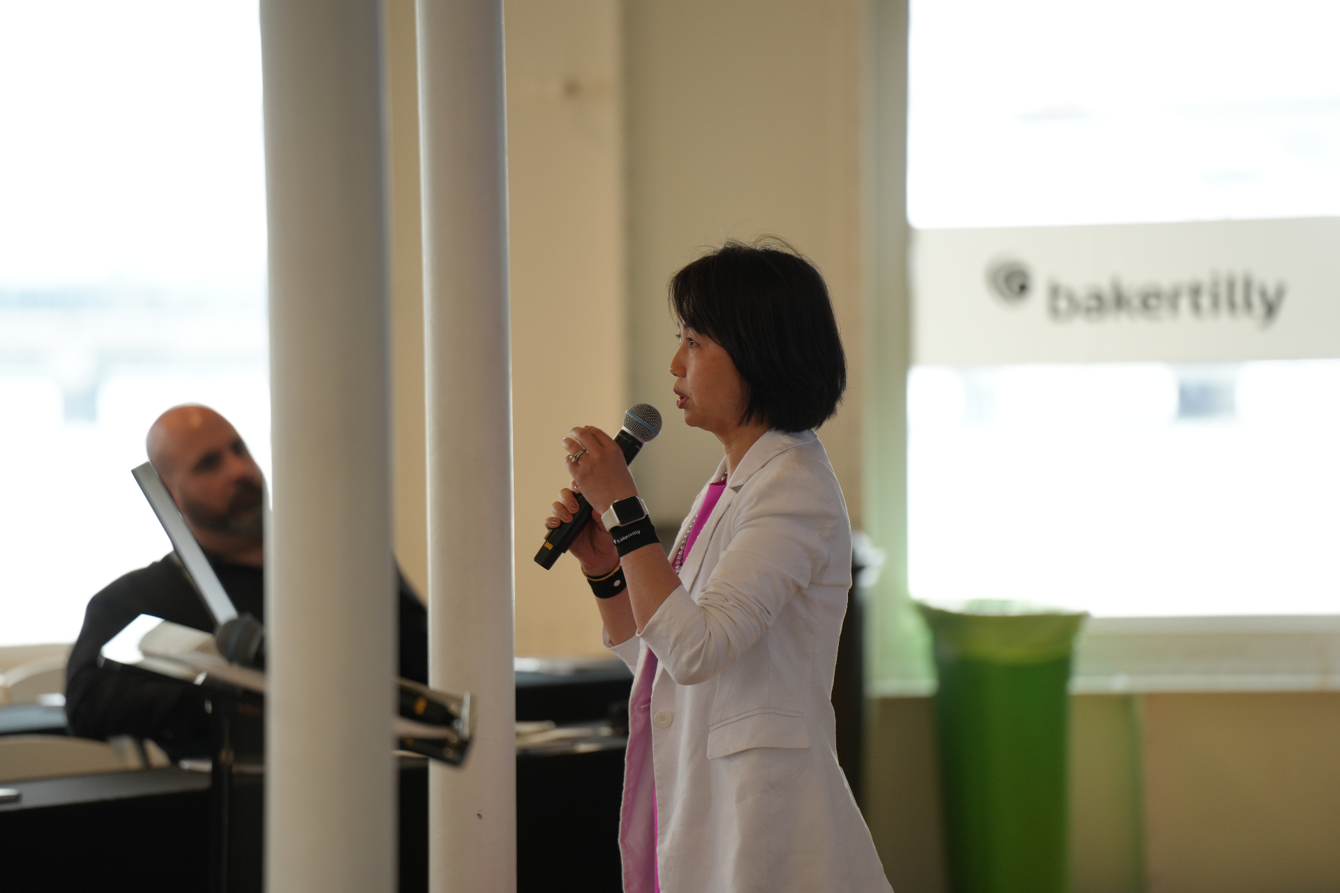 Joyce Li keynote at Technology in Finance Symposium for Baker Tilly