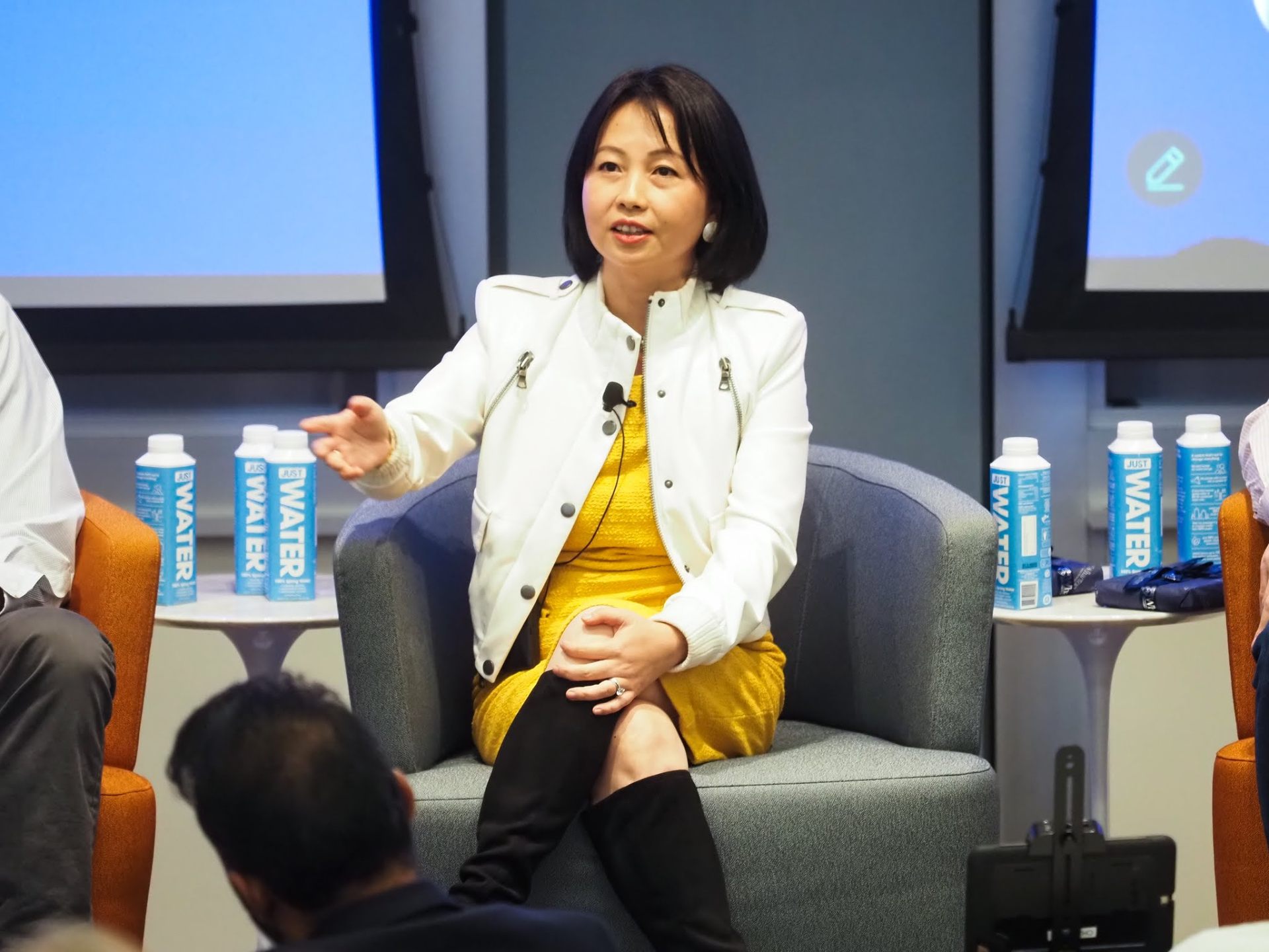 Joyce Li panel at Wharton Business School AI Panel